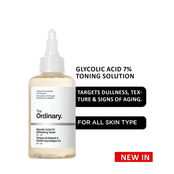 THE ordinary Glycolic Acid 7% Toning Solution – 240ML