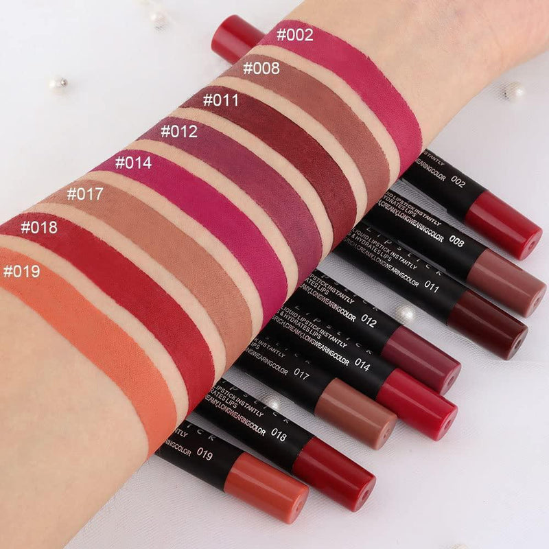 6 Pcs High Pigmented Lip Pencil