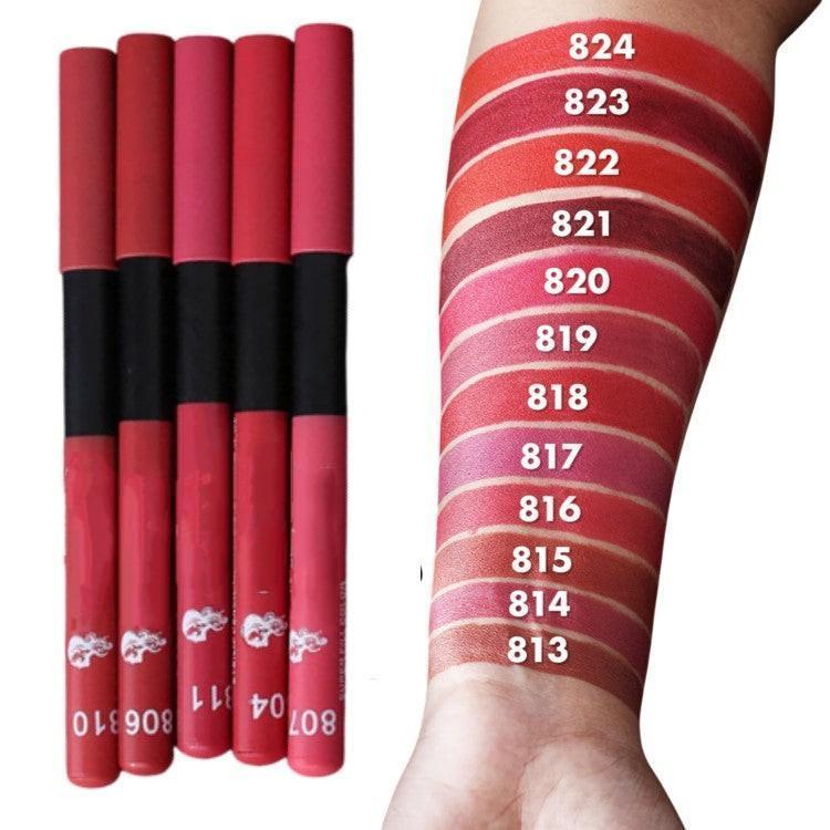 6 Pcs High Pigmented Lip Pencil