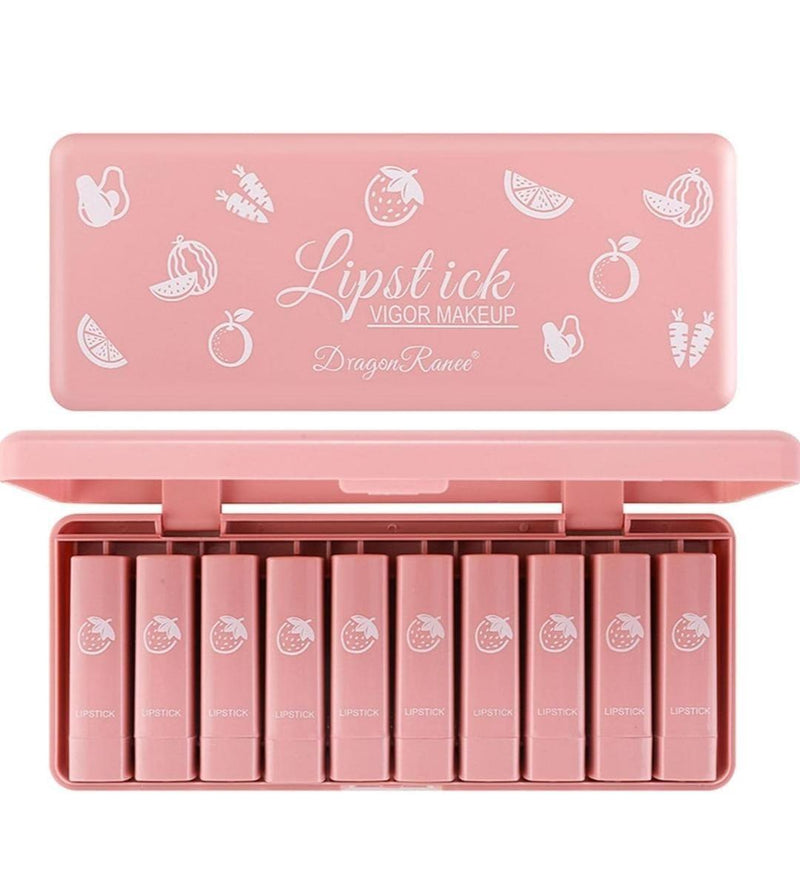 High Pigmented Lipstick, Pack Of 10