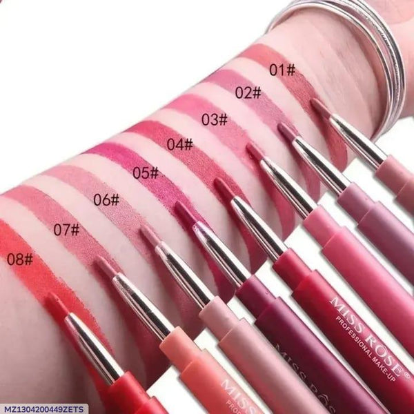 Matte Finish Lip Set - 3 Pcs of Bold and Hydrating Colors