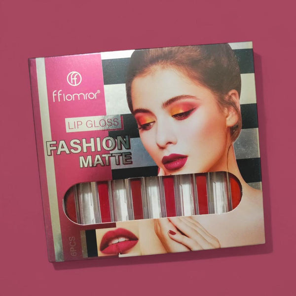 Hydrating Lip Gloss - 6 Pcs of Glossy Finish Moisturizing Delight