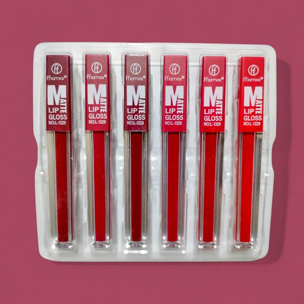 Hydrating Lip Gloss - 6 Pcs of Glossy Finish Moisturizing Delight