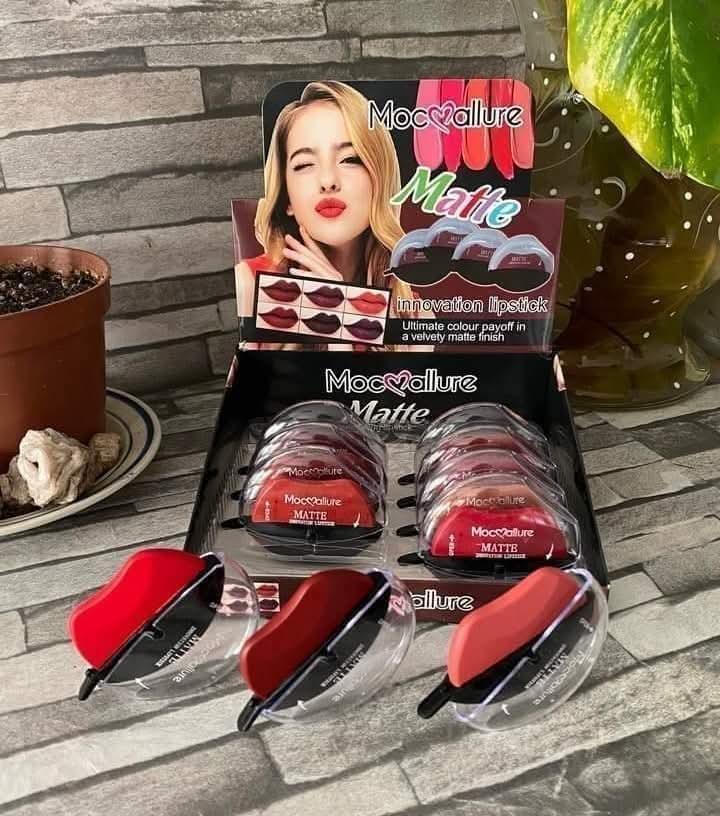 High Pigmented 12 Pcs Multicolor Lip Set - Matte Finish