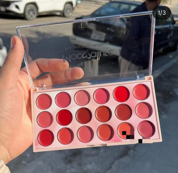 Multicolor Lip Palette - Bold Coverage with 12 Shades