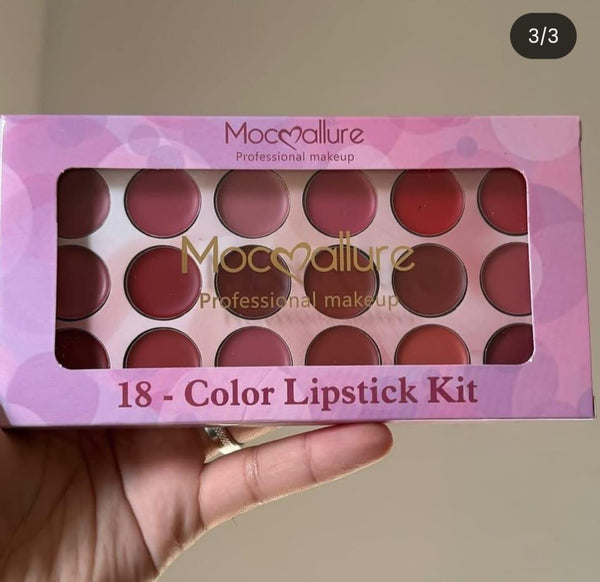Multicolor Lip Palette - Bold Coverage with 12 Shades