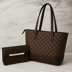Women's Nylon Printed Hand Bag Set