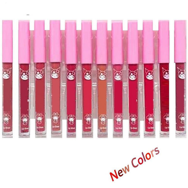 Multicolor Lip Gloss Set - 12 In 1 High Pigmented Matte Finish