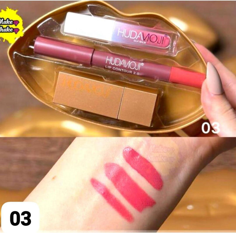 Nude 3 In 1 Sheer Finish Lips Sets