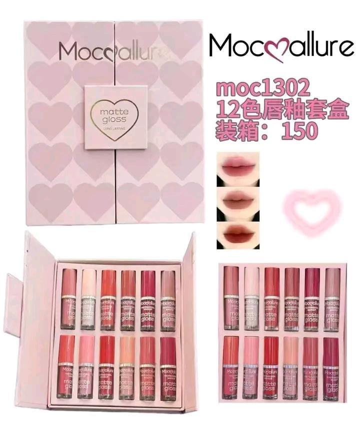 6 Pcs High Pigmented Lip Gloss Set – Bold & Beautiful Colors