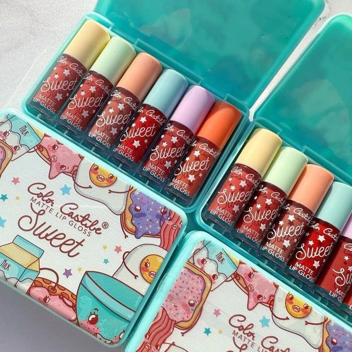 Glossy Finish Lip Gloss - Pack of 6 for Luscious Lips