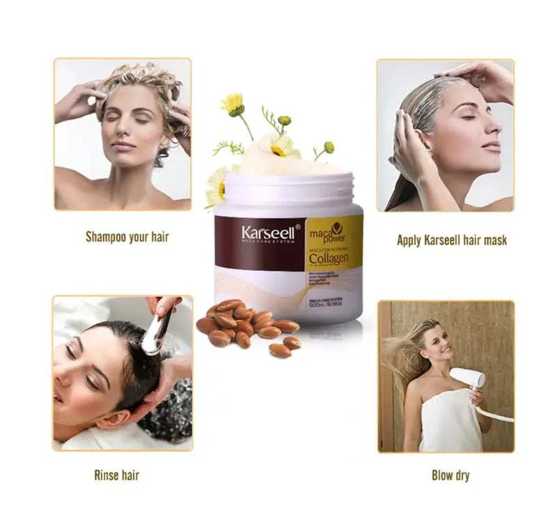 Karseel Frizz Control Hair Mask - 500ml