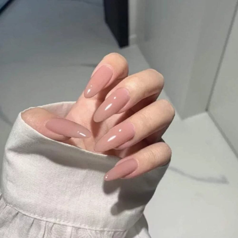 Nude Long Lasting Nail Polish, Pack of 12 with bag