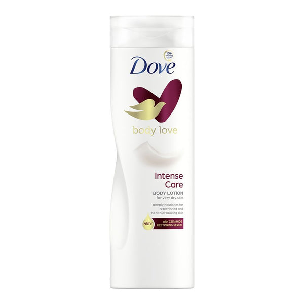 Dove Body Love Intense Care Body Lotion, For Very Dry Skin, With Ceramide Restoring Serum, 400ml