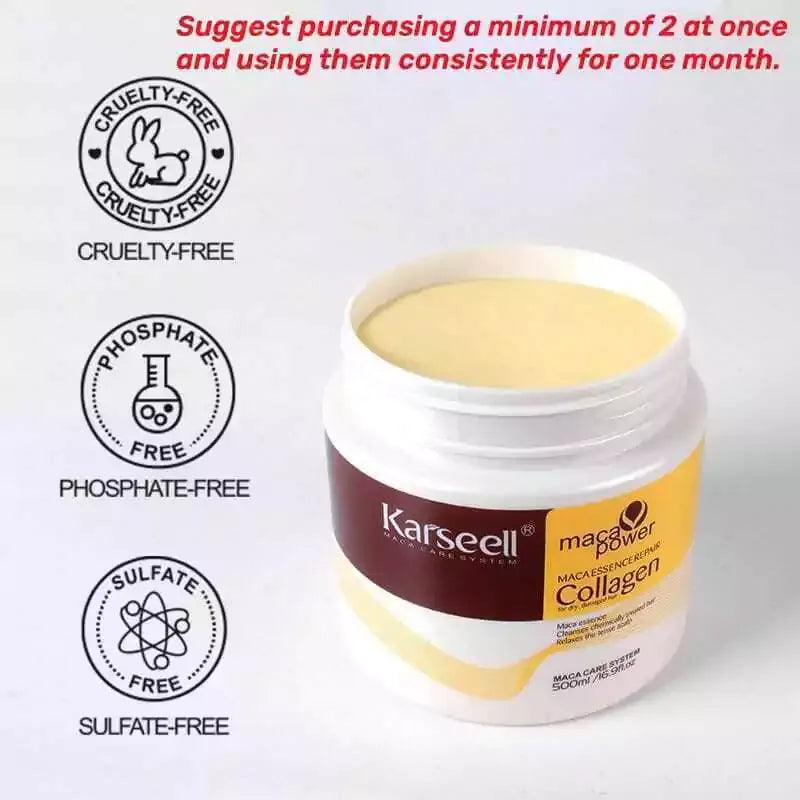 Karseel Frizz Control Hair Mask - 500ml